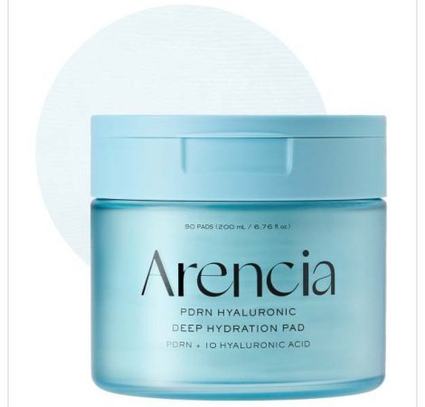 Arencia PDRN + Hyaluronic Deep Hydration Pads 90ea 200ml