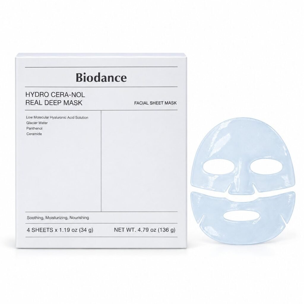 Biodance Hydro Cera-Nol Real Deep Mask (4 Sheets x 34g)