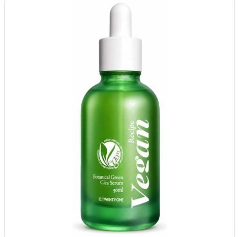 O21 Vegan Recipe Botanical Green Cica Serum 50ml