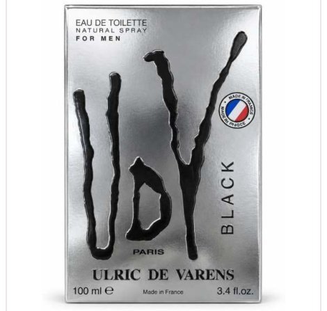 UDV Black - Men's Green Apple, Pine, Rosemary, Musk & Tobacco Eau de Toilette 100ml