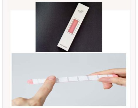 WING Self Nail File + Finger File